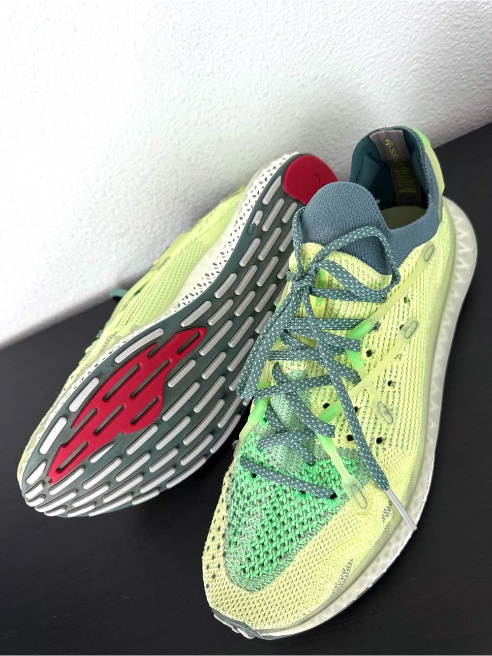 Adidas Originals 4D Fusio Primeknit Semi Frozen Yellow Men's